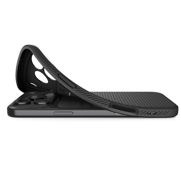 ETUI SPIGEN IPHONE 17 PRO MAX LIQUID AIR MATTE BLACK