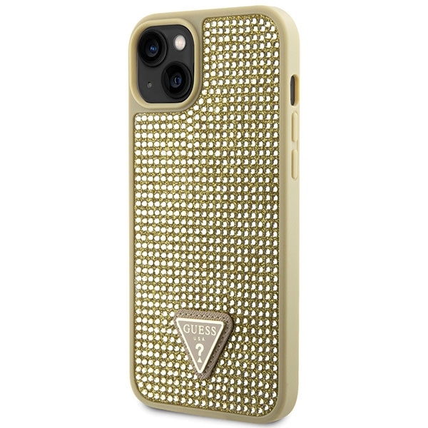 Etui Guess GUHCP14MHDGTPD iPhone 14 Plus 6.7" złoty/gold hardcase Rhinestone Triangle Case