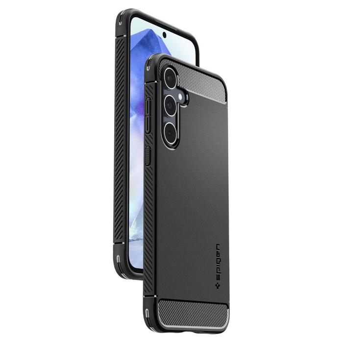 Etui Spigen Rugged Armor Samsung Galaxy A55 5g Matte Black Case