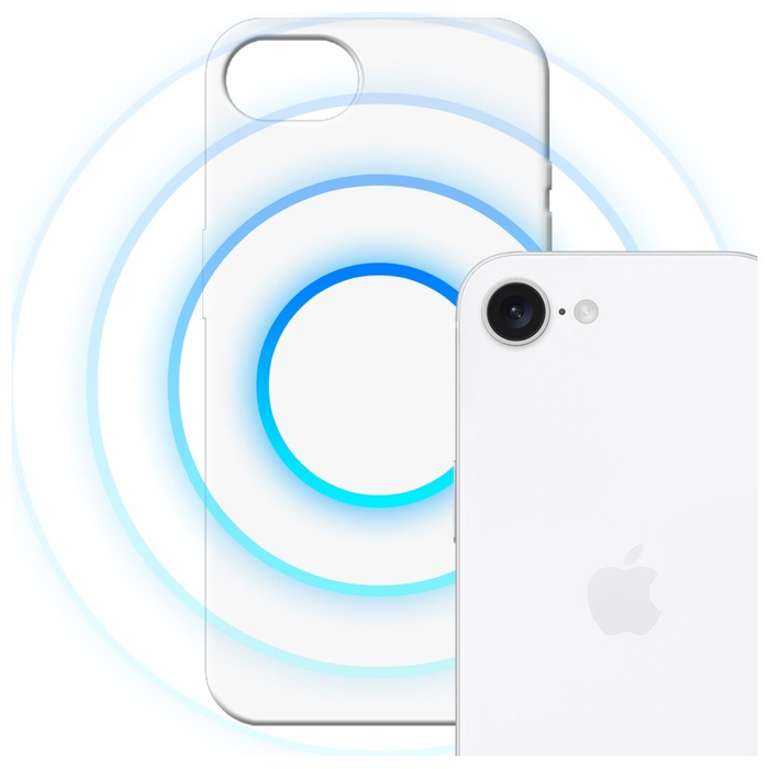 Etui 3MK Hardy MagSilicone do Apple      iPhone 16e biały