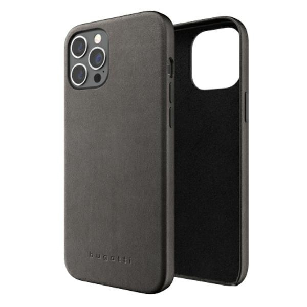 Etui BUGATTI Apple iPhone 12 Pro Max Porto Full Wrap Czarny Case