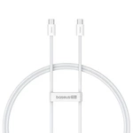 Kabel Baseus Superior Series ll USB-C - USB-C 30W 480Mb/s 1m - biały