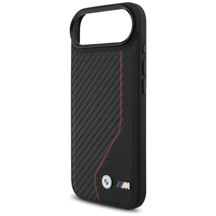 Etui BMW M Carbon Line & Logo MagSafe do iPhone Air czerwony
