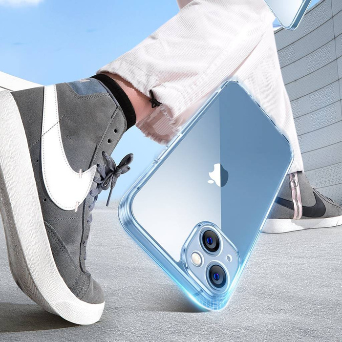 Ugreen etui z żelową ramką Classy Clear Enhanced Protective Case do iPhone 14 Plus przezroczyste (LP618)