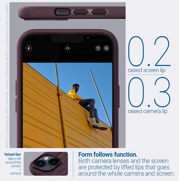 Etui Caseology Parallax Mag Magsafe iPhone 14 Plus Burgundy