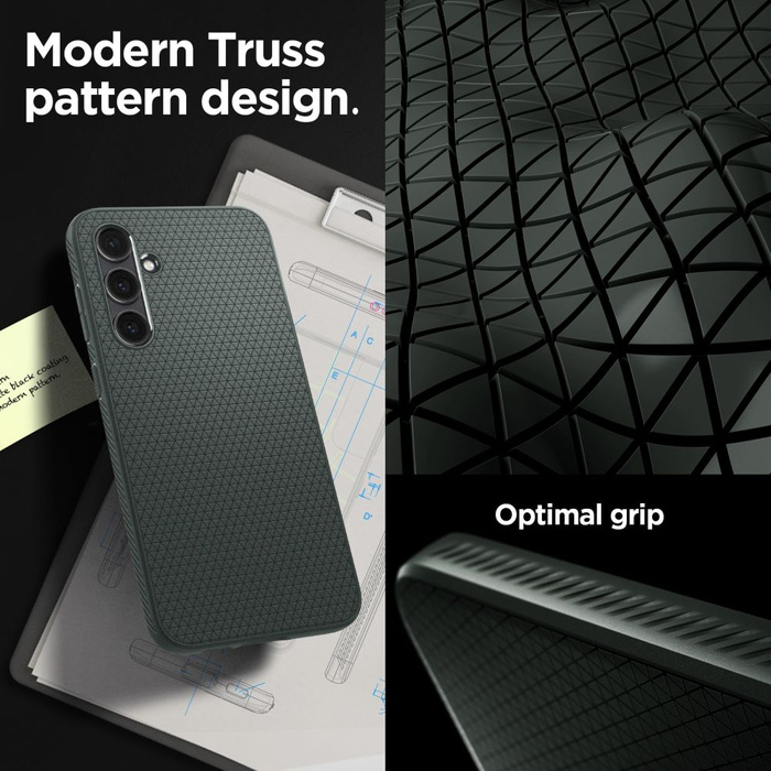 Etui Spigen Liquid Air Galaxy S23 FE Matte Black Case