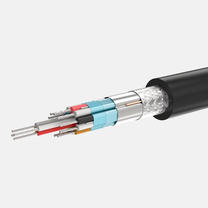 Ugreen kabel przewód adapter przejściówka przedłużacz HDMI (żeński) - HDMI (męski) 4K 10,2 Gbps 340 Mhz audio ethernet 0,5 m czarny (HD107 10140)