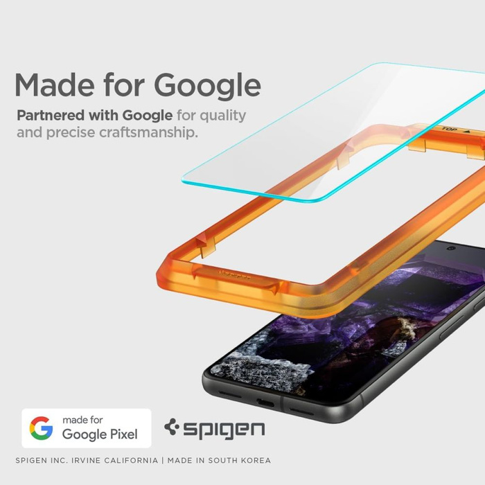 Szkło Hartowane Spigen Alm Glas.tr 2-pack Google Pixel 8 Clear