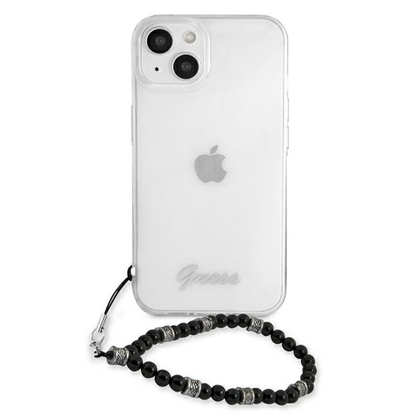 Etui GUESS Apple iPhone 13 Mini Black Pearl Bezbarwny Hardcase