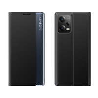 Etui New Sleep Case etui do Xiaomi Redmi Note 12 5G / Poco X5 5G pokrowiec z klapką podstawka czarne Case