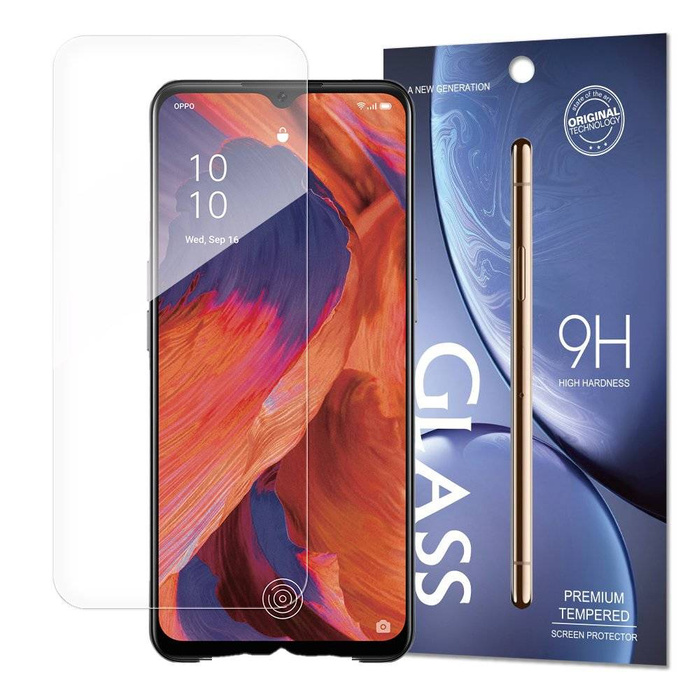 Tempered Glass szkło hartowane 9H Oppo A73 (opakowanie – koperta)