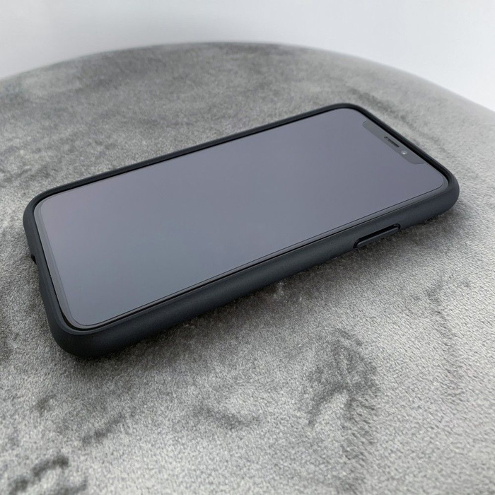 Szkło Hybrydowe HOFI Hybrid Glass Iphone 11 Black Czarne 