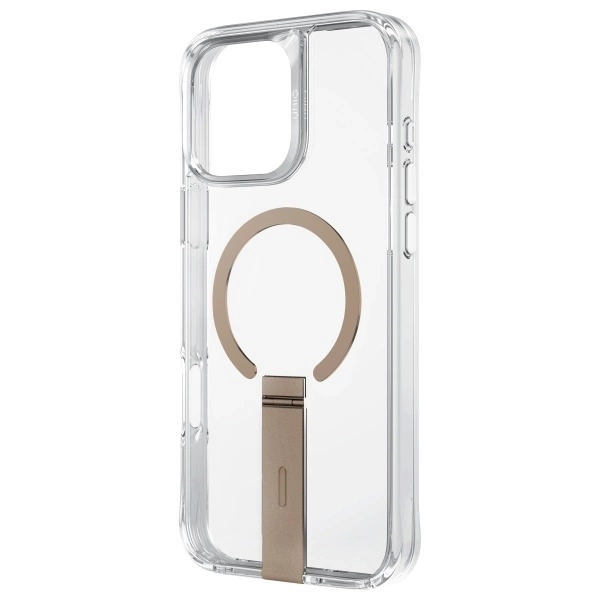 Etui UNIQ Eleva with Vertica Stand iPhone 16 Pro Max 6.9" złoty/taupe gold