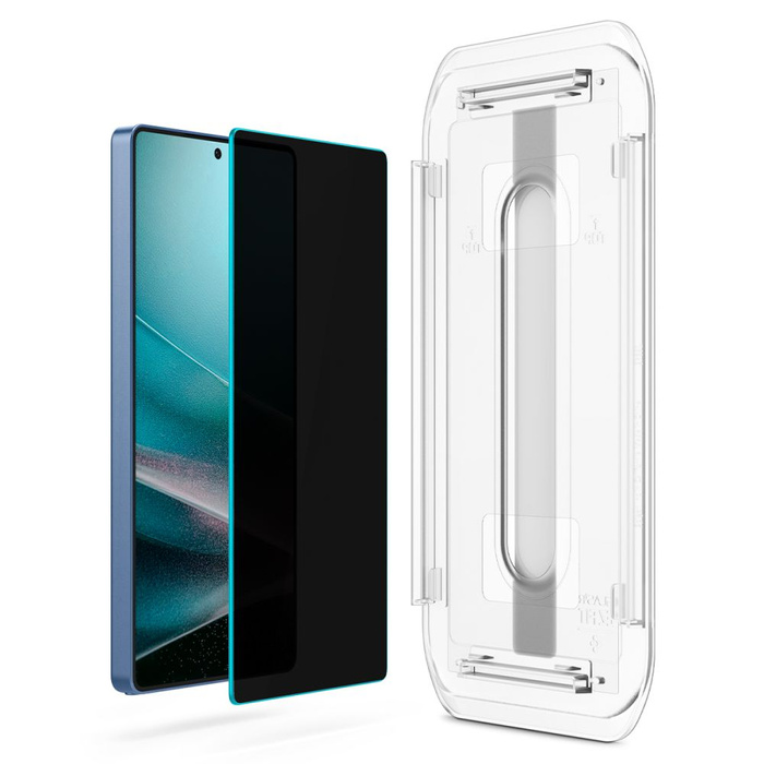 SZKŁO PRYWATYZUJĄCE SPIGEN SAMSUNG GALAXY S25 ULTRA GLAS.TR ”EZ FIT” HD 2-PACK PRIVACY