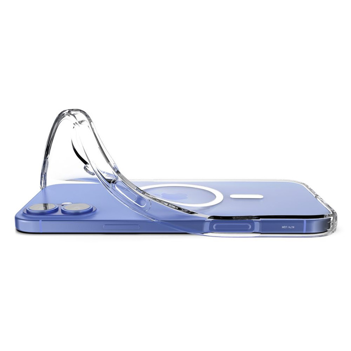 Etui iPhone 16 Spigen Liquid Crystal Mag Magsafe Clear