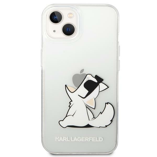 Etui KARL LAGERFELD Apple iPhone 14 Plus Choupette Fun Bezbarwny Hardcase
