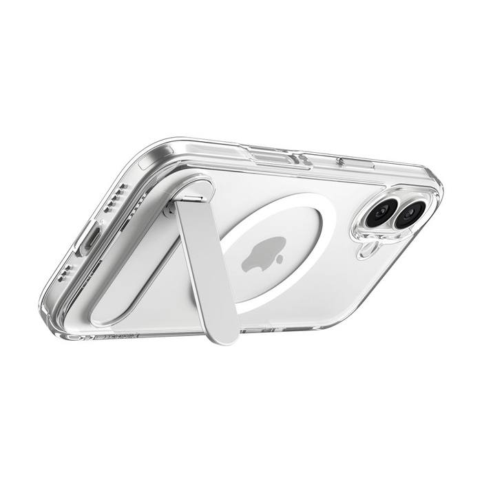 ETUI SPIGEN IPHONE 17 ULTRA HYBRID ”S” MAG MAGSAFE CLEAR/WHITE