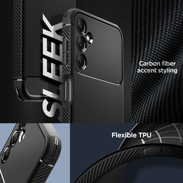 Etui Spigen Rugged Armor Galaxy A14 5G Matte Black Case