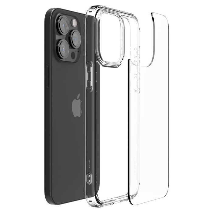 Etui SPIGEN iPhone 15 Pro Ultra Hybrid Crystal Clear Przezroczyste Case
