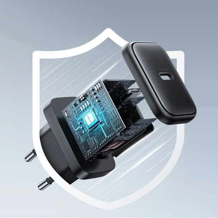 Ładowarka Joyroom JR-TCF23 sieciowa USB-C 25W SFC / PPS / PD - czarna