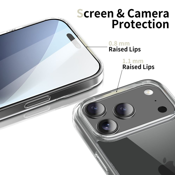 ETUI TECH-PROTECT IPHONE 17 PRO FLEXAIR HYBRID PRZEZROCZYSTE