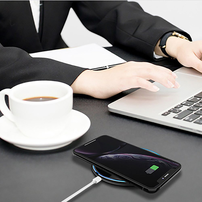 ŁADOWARKA TECH-PROTECT QI15W-C1 WIRELESS CHARGER 15W WHITE