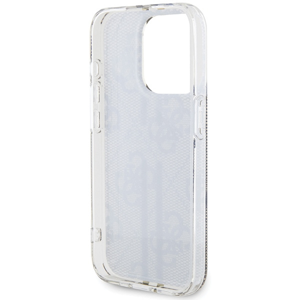 Etui Guess GUHCP15XH4PSEGW iPhone 15 Pro Max 6.7" brązowy/brown hardcase IML 4G Gold Stripe Case