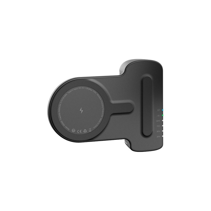 Powerbank zgodny z Magsafe Veger (W0569) PD QC3.0 20W 5000 mAh czarny