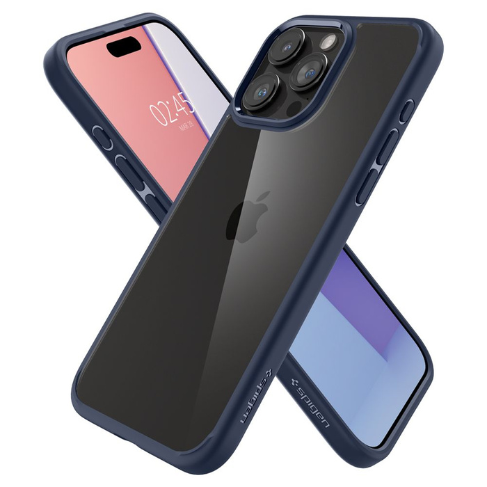 Etui Spigen Ultra Hybrid iPhone 15 Pro Navy Blue