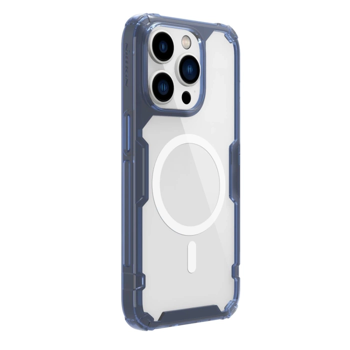 Etui magnetyczne Nillkin Nature TPU Pro do Apple iPhone 14 Pro Max (niebieski)