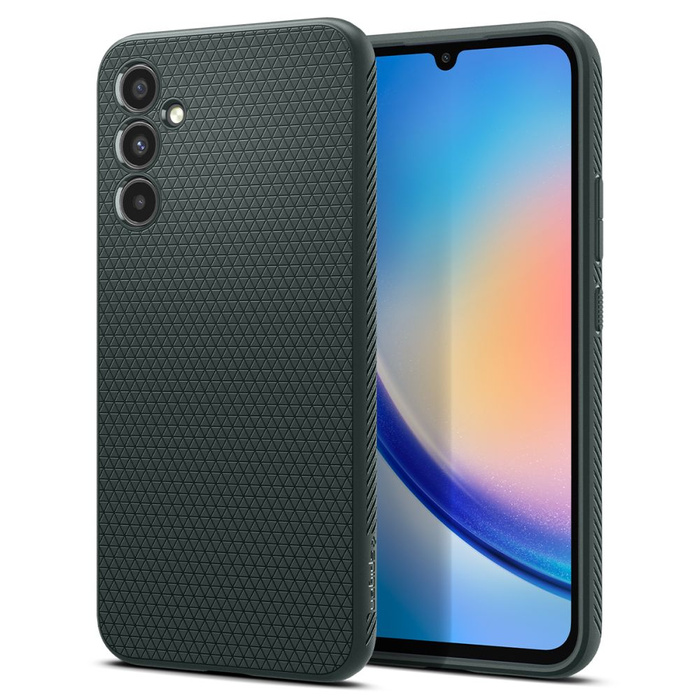 Etui SPIGEN Liquid Air Galaxy A34 5G Abyss Green