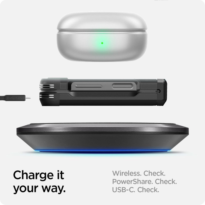 ETUI SPIGEN TOUGH ARMOR PRO SAMSUNG GALAXY Z FLIP 6 / 7 FE BLACK