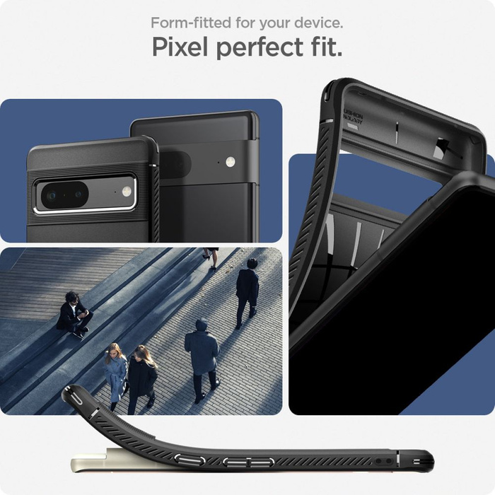 Etui Spigen Rugged Armor Google Pixel 7 Matte Black