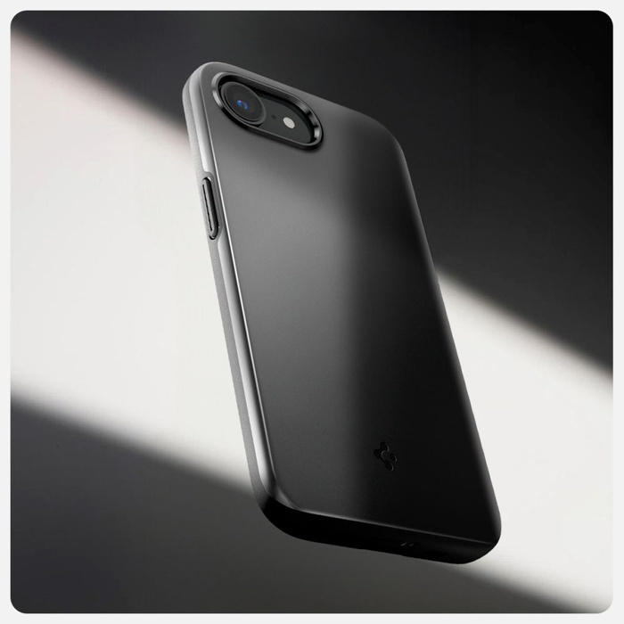 ETUI SPIGEN IPHONE 16E THIN FIT MAG MAGSAFE CZARNE