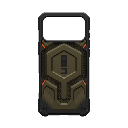 UAG Monarch Pro - etui do iPhone 17 Pro Max kompatybilne z MagSafe (kevlar element green)