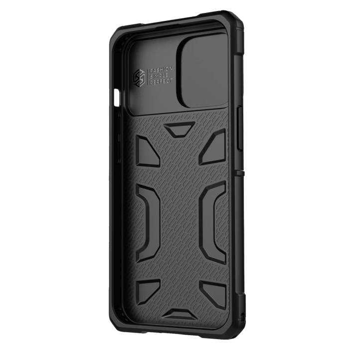 Etui Nillkin Adventurer Case etui do iPhone 13 Pro Max pancerny pokrowiec z osłoną na aparat niebieski