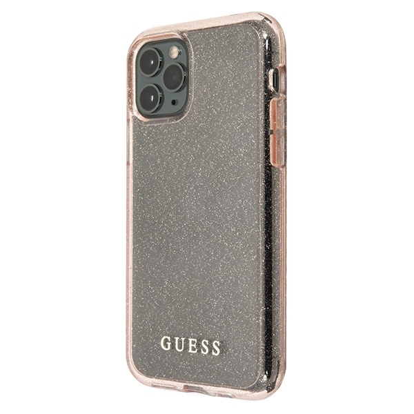 Etui GUESS Apple iPhone 11 Pro Glitter Różowy Case