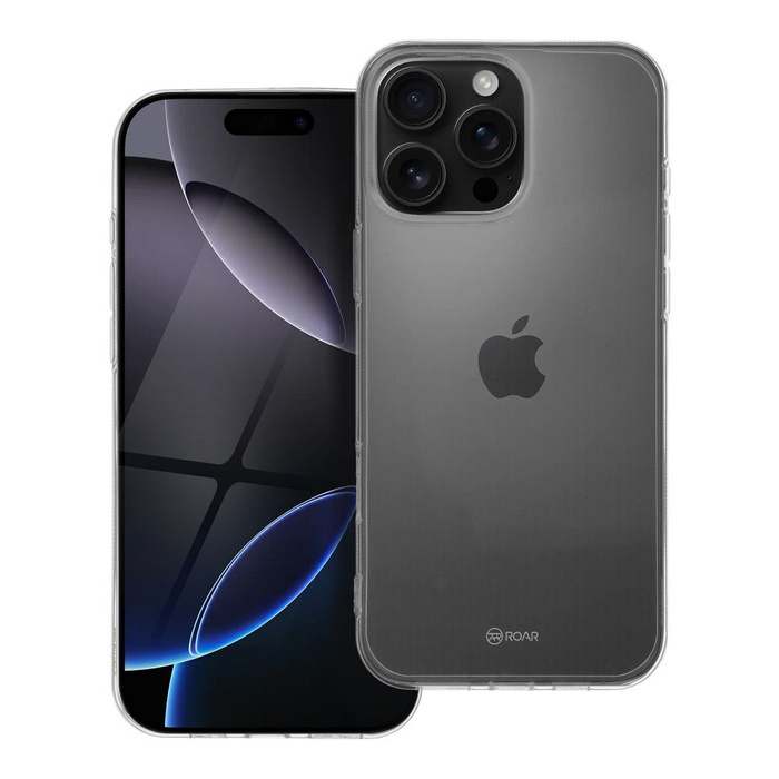 ROAR futerał ALL DAY COLORFUL JELLY do IPHONE 16 Pro Max transparentny