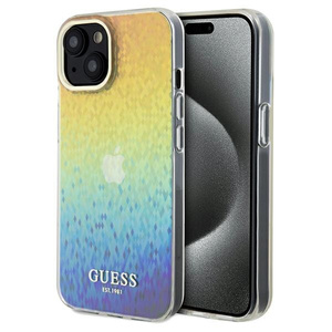 Etui Guess GUHCP14SHDECMI iPhone 14 / 15 / 13 6.1" wielokolorowy hardcase IML Faceted Mirror Disco Iridescent Case