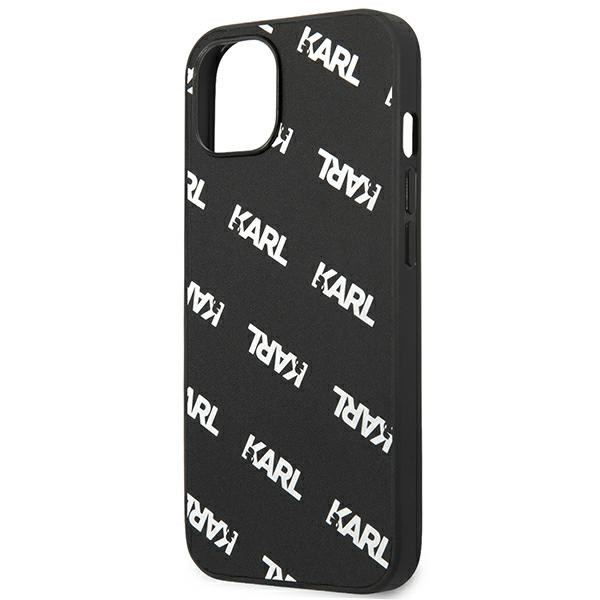 Etui KARL LAGERFELD Apple iPhone 13 Mini Allover Czarny Hardcase