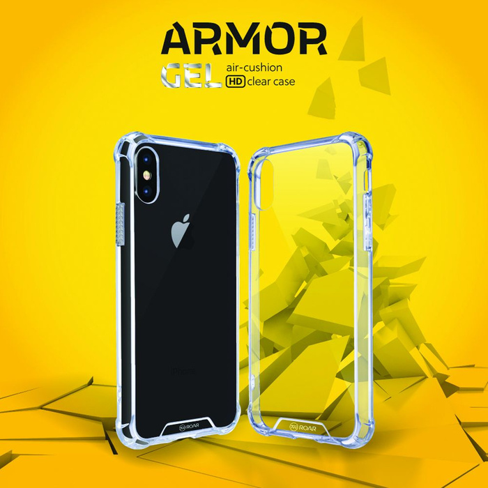 ROAR futerał ARMOR do SAMSUNG S25 FE transparentny