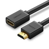 Kabel HDMI męski do HDMI żeński UGREEN, 3m (czarny) HD107