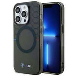 Etui BMW BMHMP14XHGPK iPhone 14 Pro Max 6.7" szary/grey hardcase Pattern MagSafe