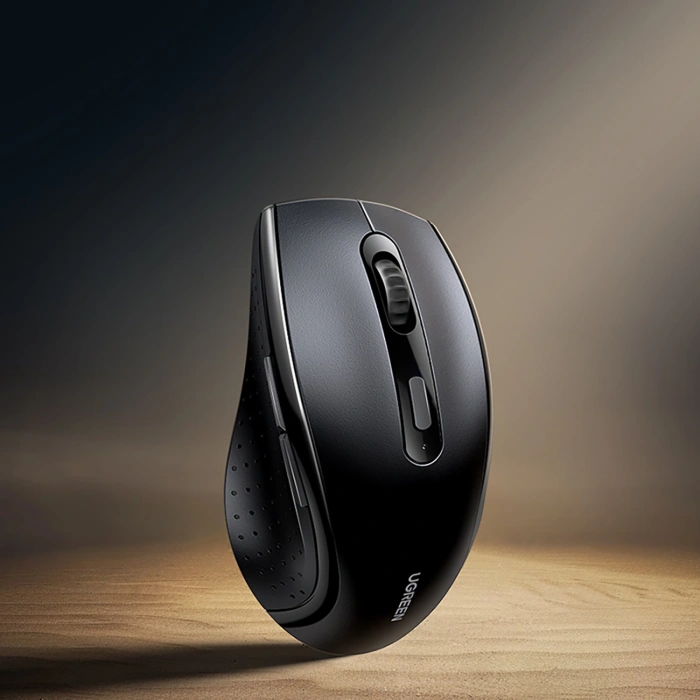 Myszka Ugreen bezprzewodowa ergonomiczna optyczna - czarna