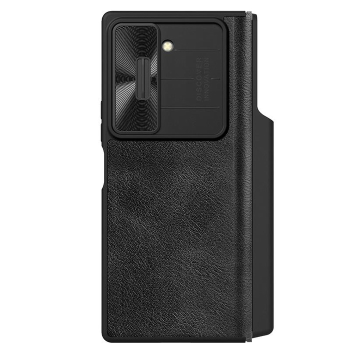 Nillkin Qin Pro Leather Case Samsung GALAXY Z FOLD 6, BLACK / CZARNY