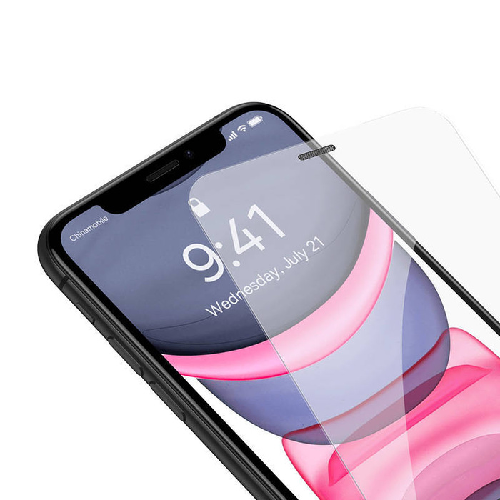 Szkło hartowane Baseus Crystal HD 0.3 mm do Iphone 11 / XR
