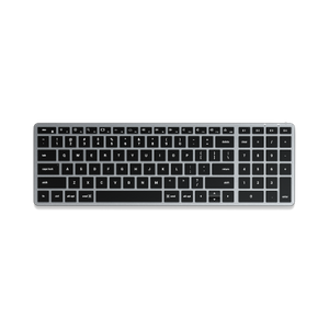 Satechi Slim X2 Bluetooth Backlit Keyboard - bezprzewodowa klawiatura z układem numerycznym (space gray)
