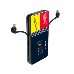 Mophie Powerstation Plus 10K Red Bull Racing - powerbank 10000mAh, zintegrowany kabel USB-C oraz lightning (1x port USB-C)