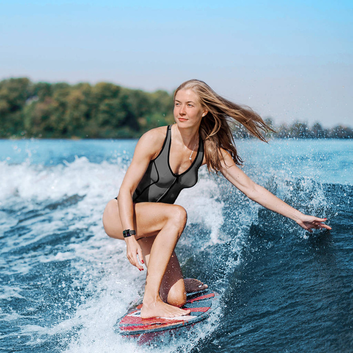 Joyroom smartwatch Fit-Life Series z funkcją odbierania połączeń IP68 czarny (JR-FT5)