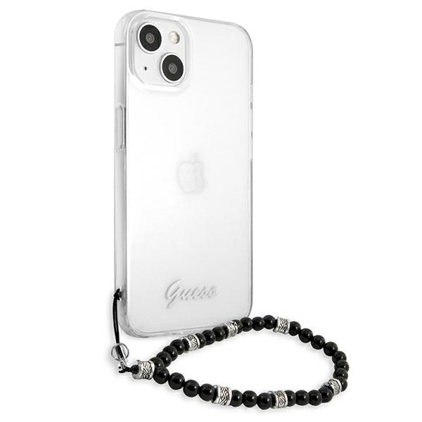 Etui GUESS Apple iPhone 13 Black Pearl Bezbarwny Hardcase